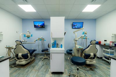 dental treatment rooms at Dental Beauty in Feasterville, PA